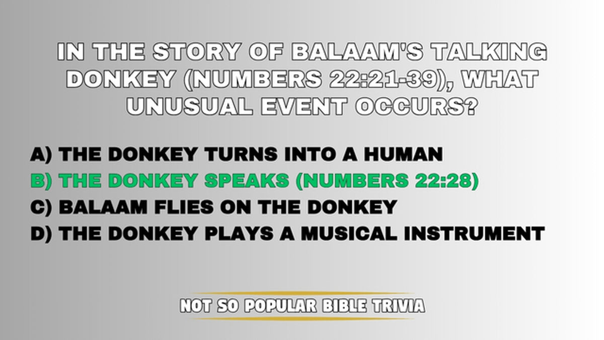 Not So Popular Bible Trivia image number null